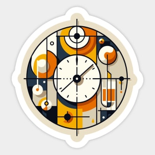 Artistic Clock Sticker